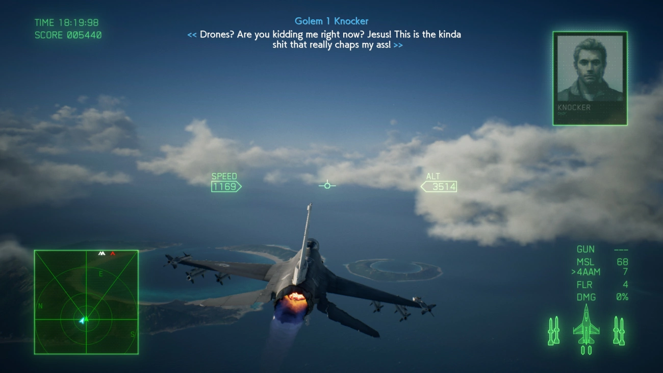 Ace Combat 7: Skies Unknown (PC)  Mission 20: Dark Blue [End +